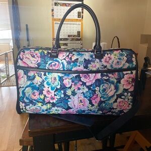 Vera Bradley Convertible Garment Bag in Garden Grove